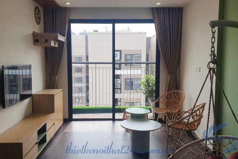 Thực tế thi công căn hộ 2 ngủ + 1 tại Vinhomes Ocean Park